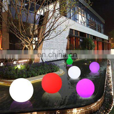 Garden Solar Light Ball/led Glow Swimming Pool Ball/outdoor Solar Plastic Led Ball Sphere Stone Light Lamp photo-2