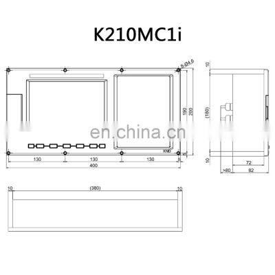 K210MCi KND CNC Controller of Milling Machine Serial Servo Bus KSSB Cnc Machine Center Cnc Milling Machine photo-4