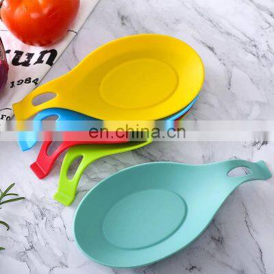 Hot Selling Colorful Silicone Spoon Rest