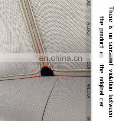 Two Parts UV Rays Protection Sunshade For Tesla Model Y 4PCS Roof Sunshade Curtain Material Buckle Mesh OEM Customized photo-5