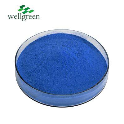 Blue Spirulina Food Dye Pigment Alga Price Grade E18 Green Algae Organic Extract Phycocyanin Powder photo-2
