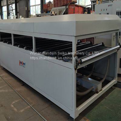 Environmental protection square carpet multilayer composite machine