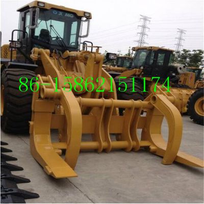 China 2T wheel loader log grapple,wheel loader log grabber factory