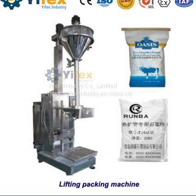 Lifting packing machine