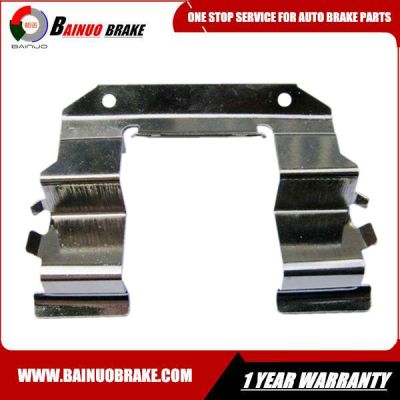 China Affordable Qualified Disc Brake accessories abutment hardware slide retaining clips guide springs for automobile disc brake pads