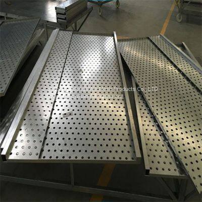 Circular Mesh Galvanized Sheet Hexagonal Orifice Plate For Food Processing