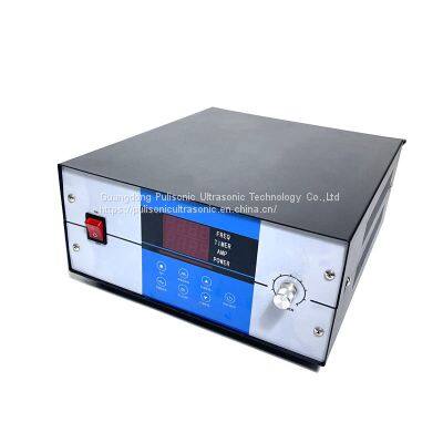 Auto Frequency Tracking Ultrasonic Cleaning Equipment Digital Power Generator 2000W 40K