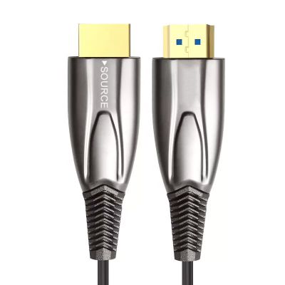 High Speed HDMI TO HDMI (Optical fiber) Cable 24k Gold-plated HDMI Cable Wholesale Suppliers For iPod，HDTV