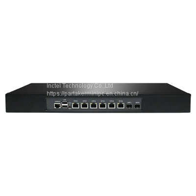 1U 19 Inch Rack Mount Firewall Appliance B85 Z87 Intel Core I7 4770 i5 4460 i3 4160 With 6 Ethernet 2 X10GB SFP PfSense OPNsense photo-2