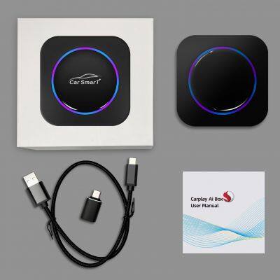 Car Play Android Auto Wireless Adapters Wired Carplay Update to Android 13 Watch Youtube on Universal Car photo-3