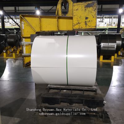 Boyuan 9003 White uncoated aluminum zinc steel coil