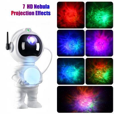 Star Projector With 8 Color Moon Lamp Astronaut Galaxy Projector Remote Control Led Nebula Night Light Gift for Kids Adults photo-2