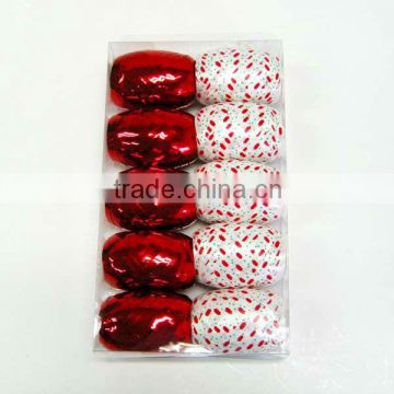 5mm*10m wrap ribbon egg and wrap ribbon spools for packing