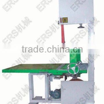 Vertial small plastic foam sheet saw cutter cutting machine