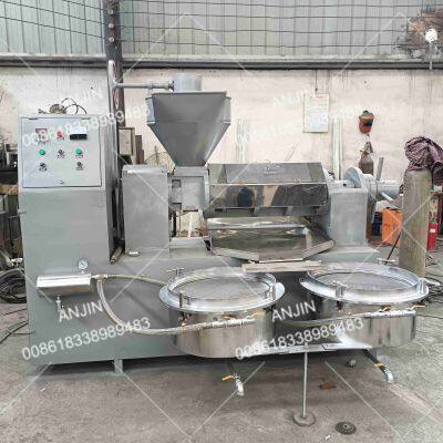 Sunflower Seeds Oil Pressing Machine Sunflower Seeds Oil Presser Soybeans Extraction Screw Oil Press Machine photo-4