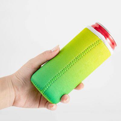 Sublimation Blanks Beer Can Koozies Cup Cooler Sleeve Soft Insulated Reusable Drink Covers for Soda Cola photo-3