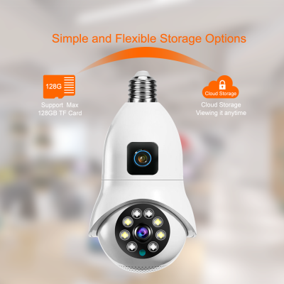 Ringsee Wifi 2mp indoor security camera dual-lens security camera AI?powered motion detection two?way audio