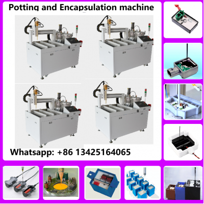 AB epoxies epoxy dosing and mixing system machine for High Power Converters glue filling and encapsulation