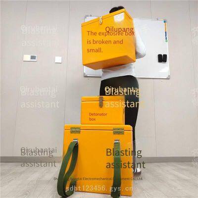 Coal Mine Permitted Explosive Box, Made of Fiberglass, Anti-static Explosive Box, Type Btjd - 001 Detonator Box