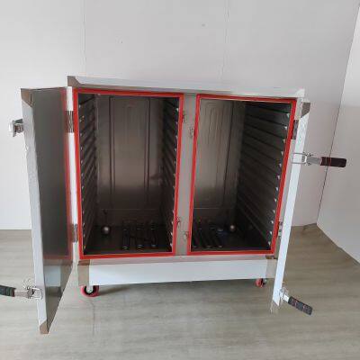 48 Tray Commercial Rice Steamer Cabinet With 220V 10KW Heating System photo-4