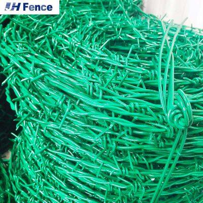 Factory Sell Cheap Barbed Wire Galvanized Traditional Twist 400M 500M 50Kg Per Roll 50Kg Barbed Wire Price Coil Barbed Wire photo-5