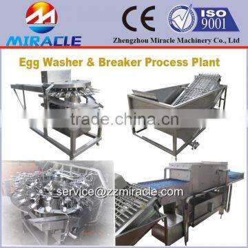 Manual eggs loading in water accumulator to send egg to egg washer machine&egg separator machine