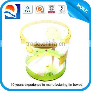 Christmas gift pvc bucket with free sample