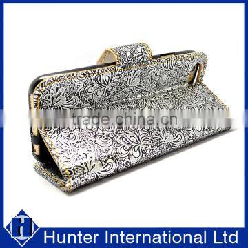 Retro Flower PU Leather Wallet Case For IPhone 6S photo-3