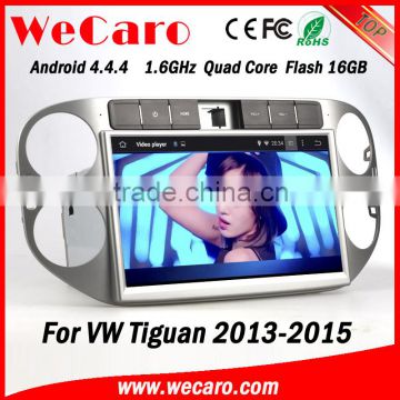 Wecaro 10.1" WC-VT1013 Android 4.4.4 car stereo 2 din for volkswagen tiguan dvd player stereo playstore 2013 2014 2015                        
                                                Quality Choice