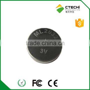 Coin Cell 3V ML2032,Lithium Button Battery,rechargeable Button Cell photo-4