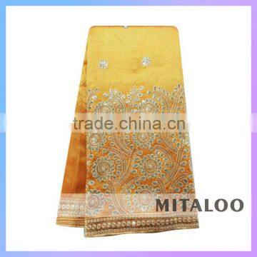 Mitaloo MGP0043 Hot Sale Design Lace African Fabrics Lace Embroidry African George Lace photo-4