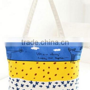 China Manufacturer Cotton Shopping Bag Fashion Beach Bag