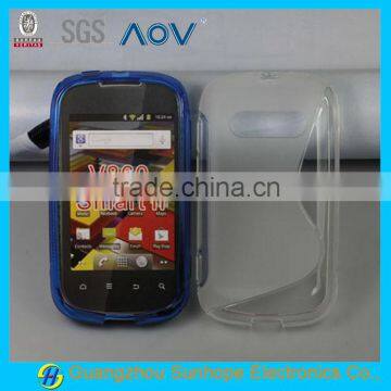 wave pattern cover for Vodafone V860 S mart II