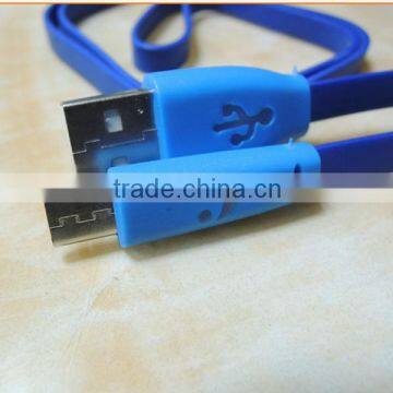 2015 Smile Face V8 Micro USB Cable For Samsung S6 S5 Note 2 Note Micro USB Cable With Led Light Quality Choice photo-4