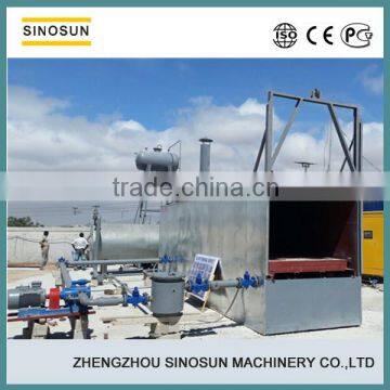 High cost performance drummed bitumen melter(3-10TPH),SINOSUN DT series bitumen melting equipment