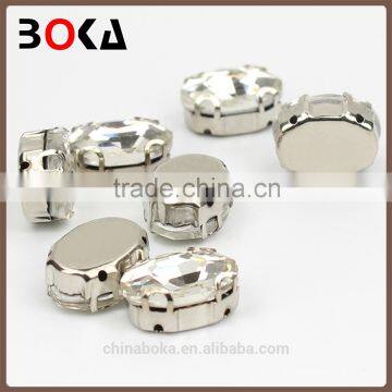 // Good Quality Crystal Beads With Claw Back Diamonds Gemstone // Flatback Rhinestone for Garments // photo-3