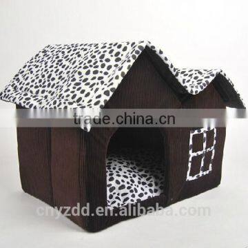 Dog Stuffed House/ Pet Practical Products / Super Soft Pet House with a Door