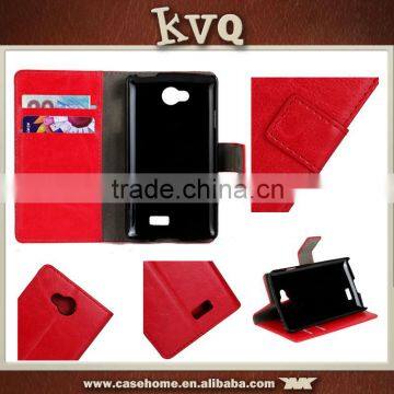 Crazy Horse PU Leather Wallet Flip Case Cover For LG V10