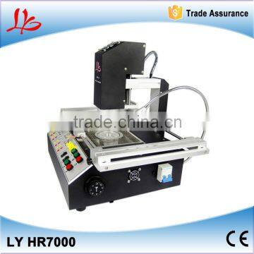 LY HR7000 3 temperature heating zones hot air bga equipment for motherboard