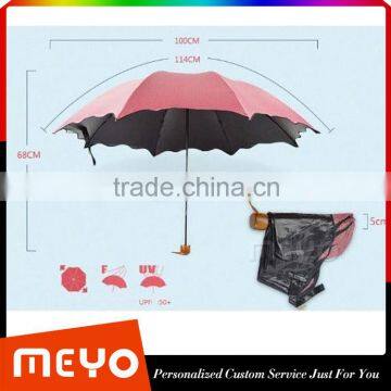 Custom Logo Painting Compact Umbrella