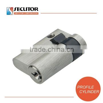 Half Euro Keyed Cylinder Lock Core