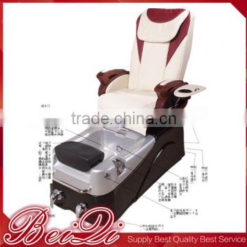 Beiqi 2016 Luxury Hair Salon Equipment Pedicure Chair for Nail Salon Furniture for Sale