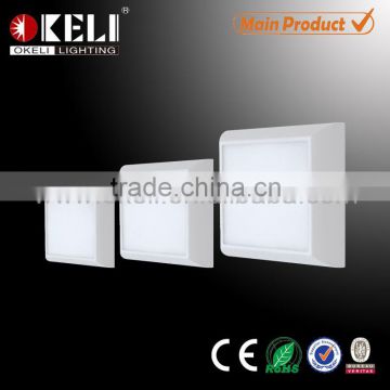 Arc edge design ceiling surface mounted led panel light