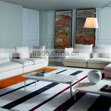2015 Modern Design Used Leather Sofa Top Grain Leather MS1101