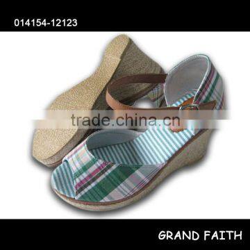 Ladies' Fancy Espadrille Wedge Sandals