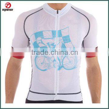 Custom cool design cycling jersey lightweight fabric with Factory price