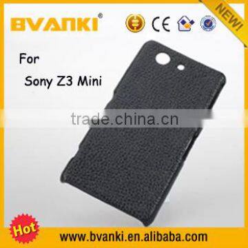 New Products For Sublimation Manufacturers Bulk Clear Phone Cases For Sony Xperia Z3 Mini Genuine Leather Phone Cover photo-2