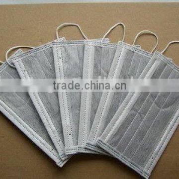 Disposable 4-ply Active Carbon Filter Face Mask with Ear-loop
