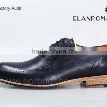 Top Quality Men Shoes Genuine Leather Oxford Shoes Men Leather Dress Shoes photo-3