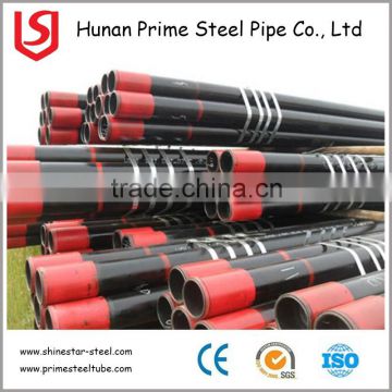 ERW pipe / seamless steel tubing price for oil and gas manufacturing